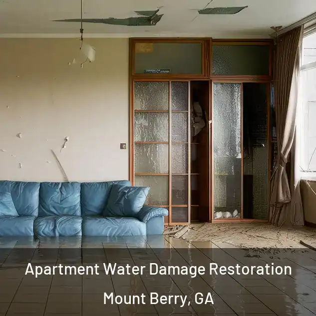 Apartment Water Damage Restoration Mount Berry, GA