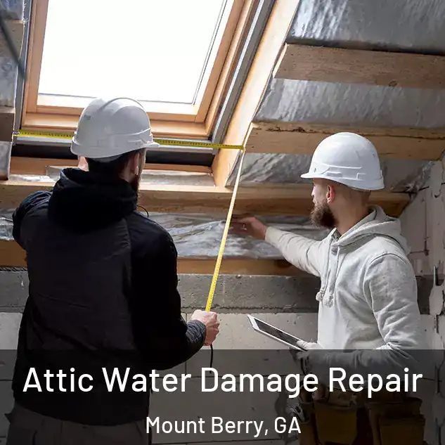  Attic Water Damage Repair Mount Berry, GA