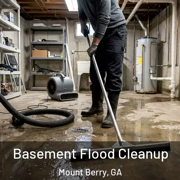  Basement Flood Cleanup Mount Berry, GA
