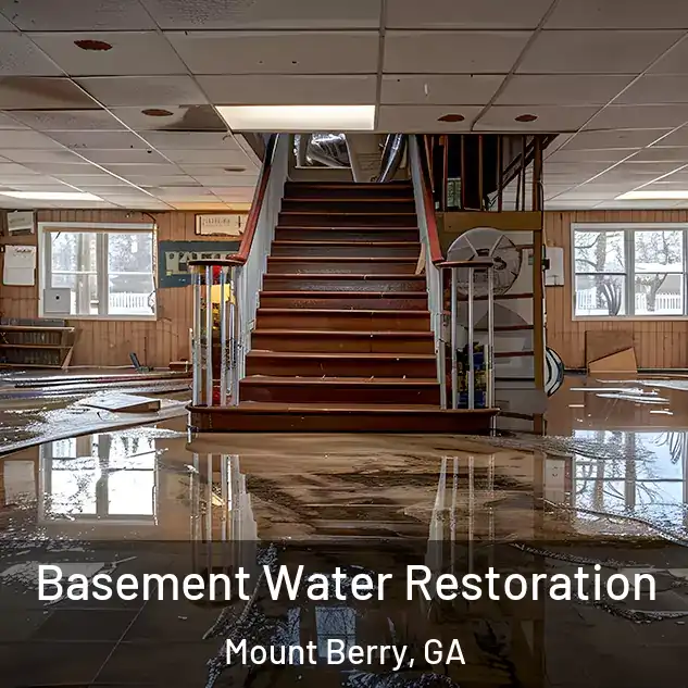  Basement Water Restoration Mount Berry, GA