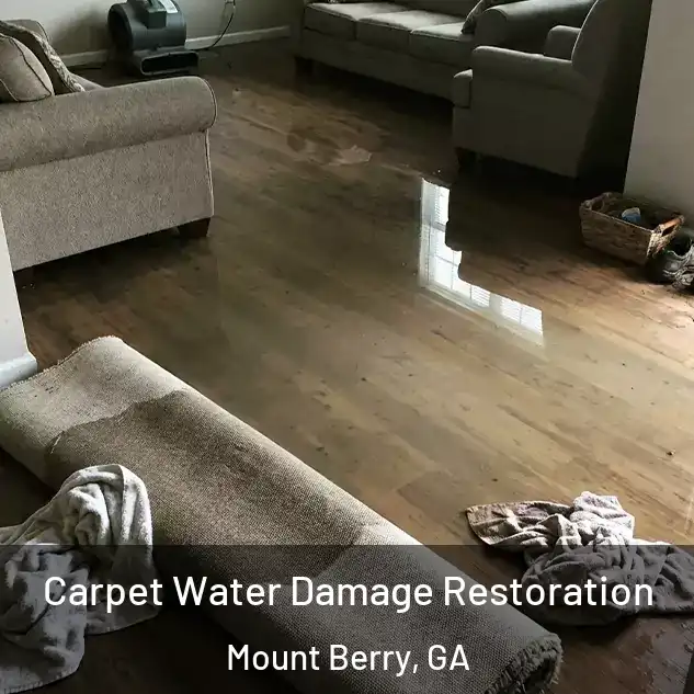  Carpet Water Damage Restoration Mount Berry, GA