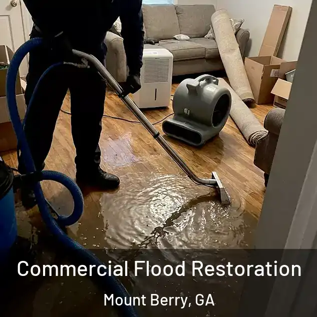  Commercial Flood Restoration Mount Berry, GA