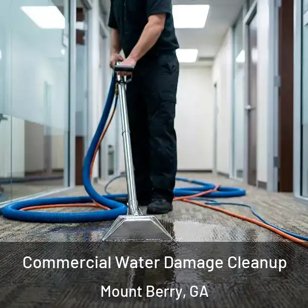  Commercial Water Damage Cleanup Mount Berry, GA