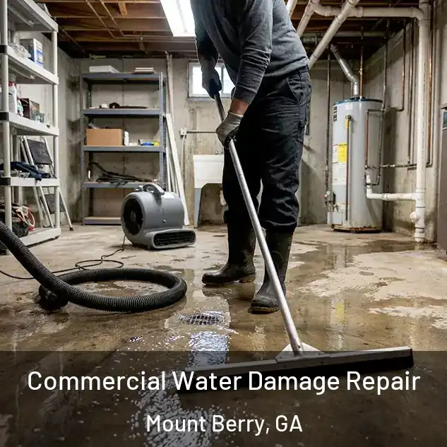  Commercial Water Damage Repair Mount Berry, GA