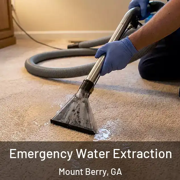  Emergency Water Extraction Mount Berry, GA