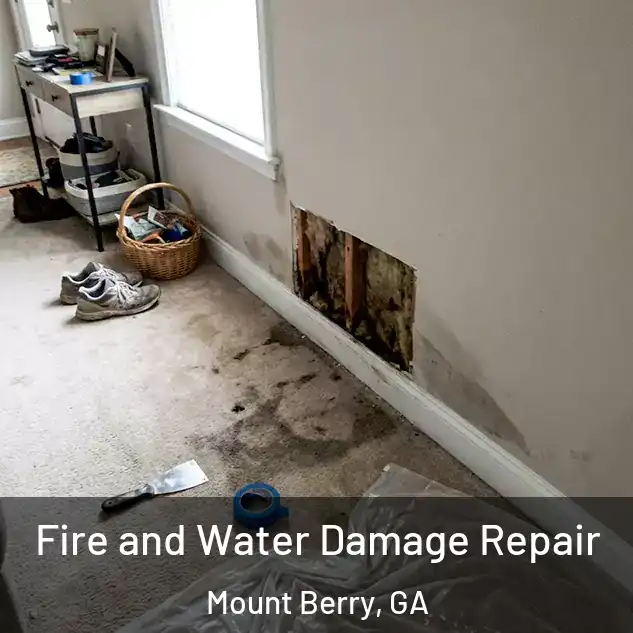  Fire and Water Damage Repair Mount Berry, GA