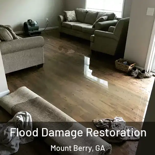  Flood Damage Restoration Mount Berry, GA