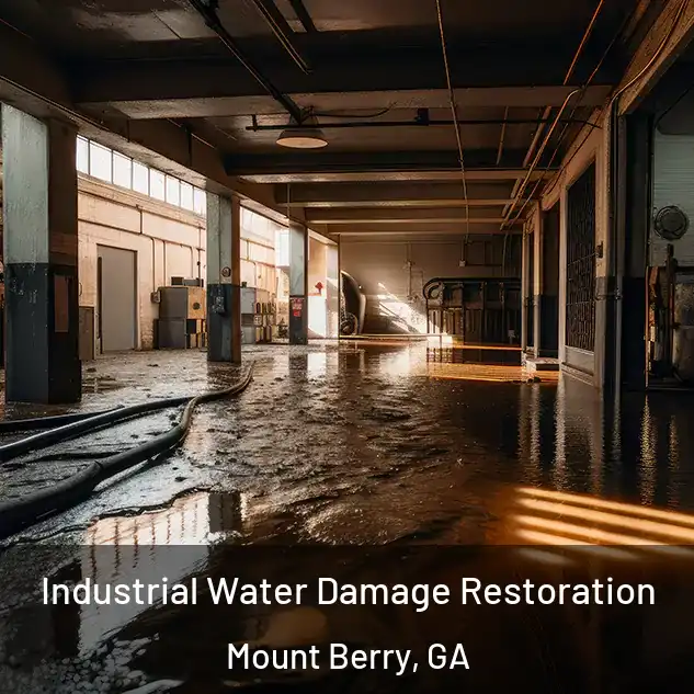 Industrial Water Damage Restoration Mount Berry, GA
