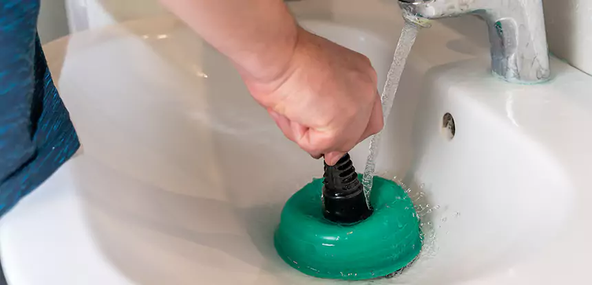 Sink Standing Water Blockage Removal in Mount Berry