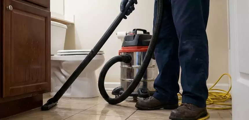 Fix Bathroom Floor Water Damage Mount Berry