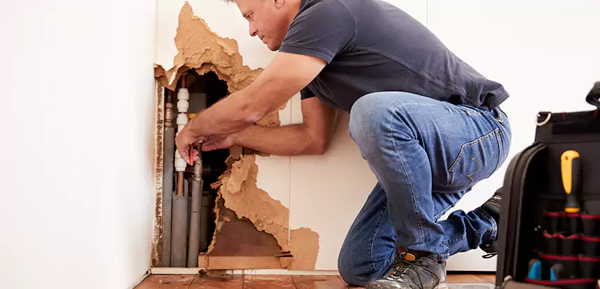 Broken Pipe Water Damage Repair in Mount Berry