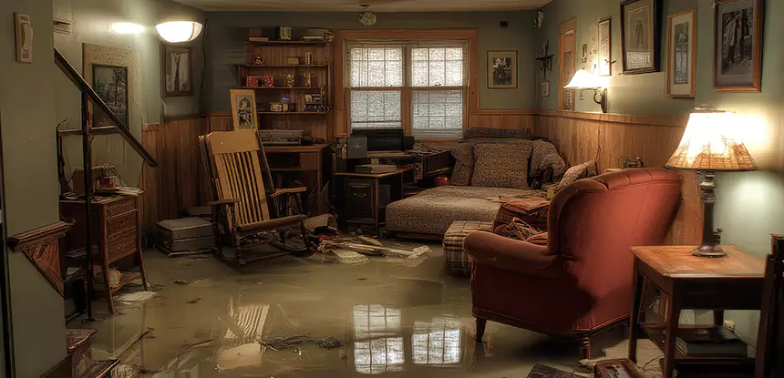 Professional Wet Basement Cleanup Services in Mount Berry, GA