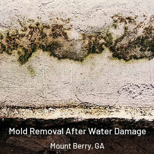  Mold Removal After Water Damage Mount Berry, GA