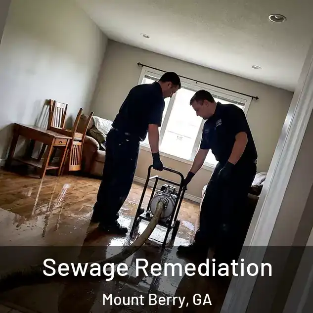  Sewage Remediation Mount Berry, GA
