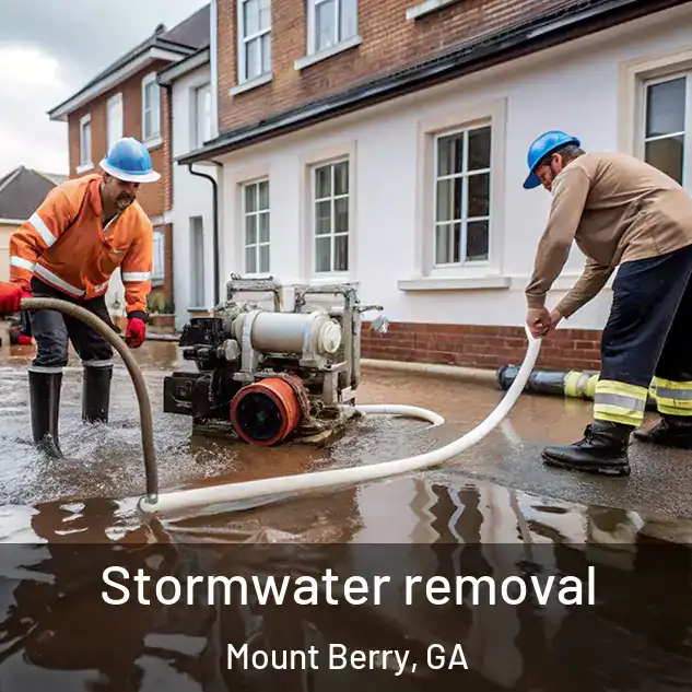  Stormwater removal Mount Berry, GA