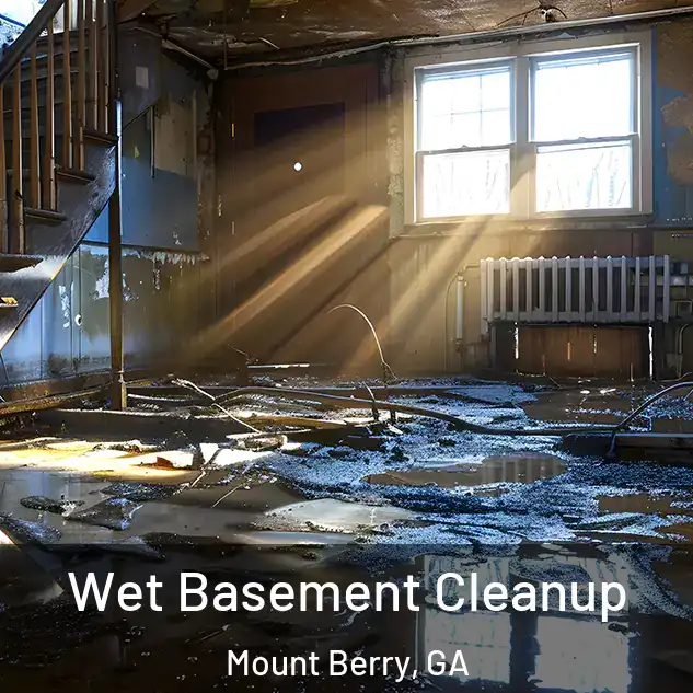  Wet Basement Cleanup Mount Berry, GA